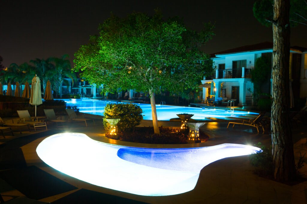 Incorporating Water and Light Features